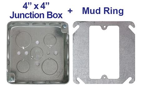 4 gang electrical box cad|shallow 4x4 electrical box.